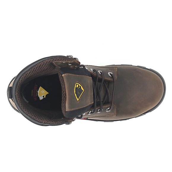 Herman Survivors Waterproof Leather Work Boot Mens Size 14 Smelt Metguard Shield - Picture 11 of 12